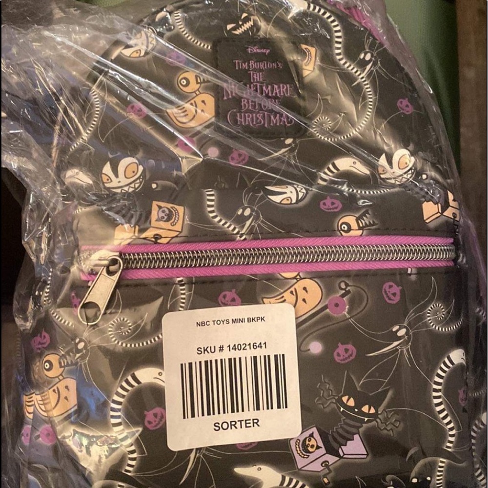 Nightmare before Christmas lounge flybackbackpack brand-new with tags
